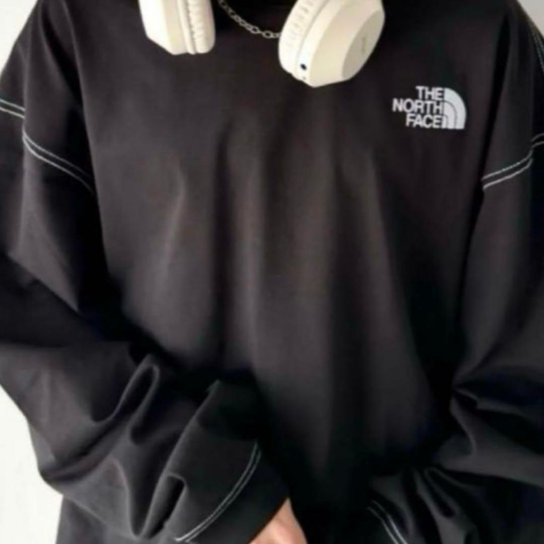 新品未使用　韓国正規 ノースフェイス　ESSENTIAL TEE ブラック　S