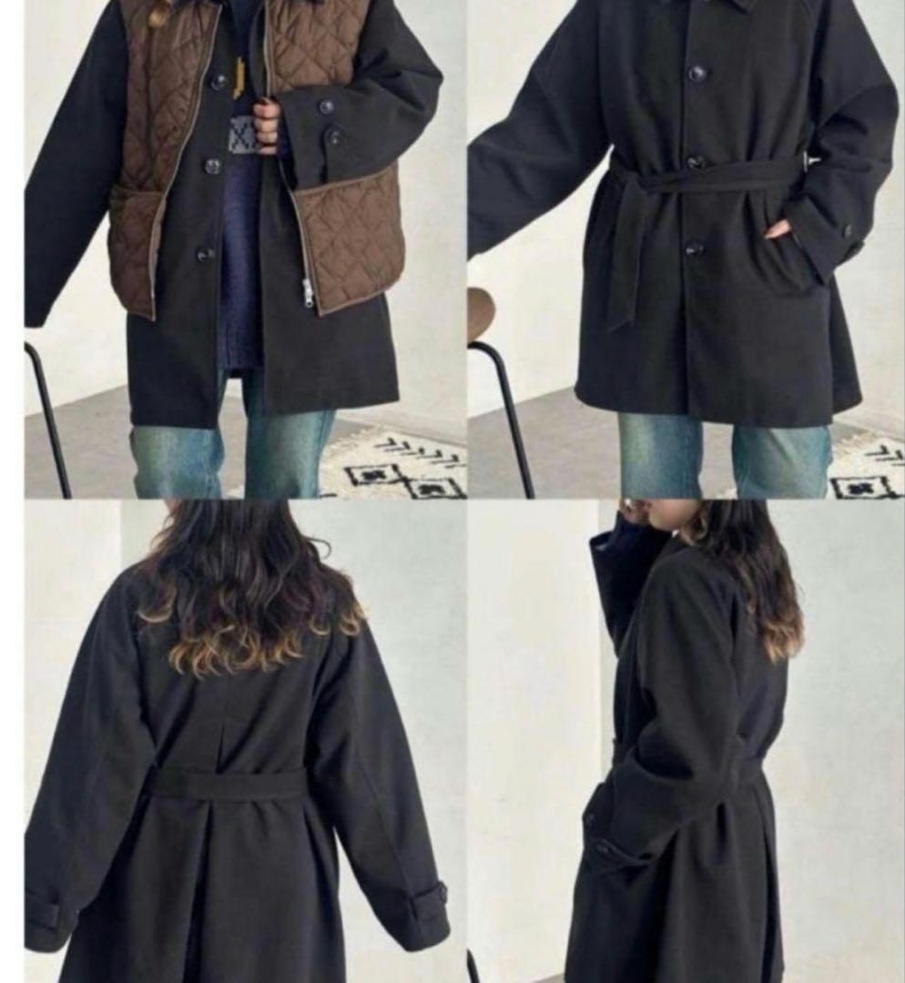 【PIPI's企画】3WAYコート F ブラック