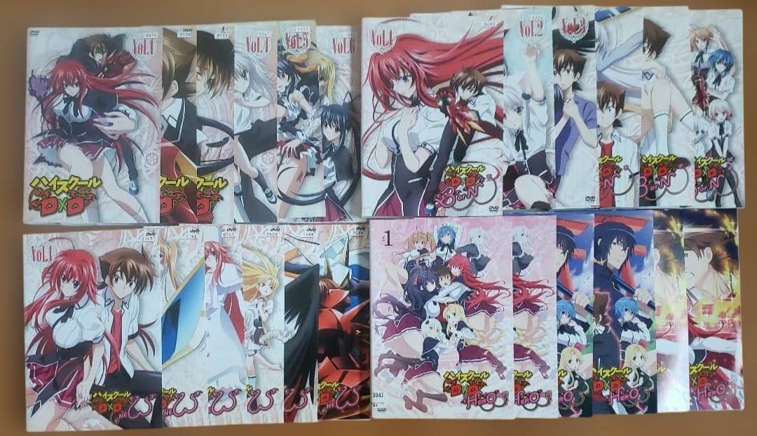 ハイスクールD×D 　1期2期3期4期　全24巻