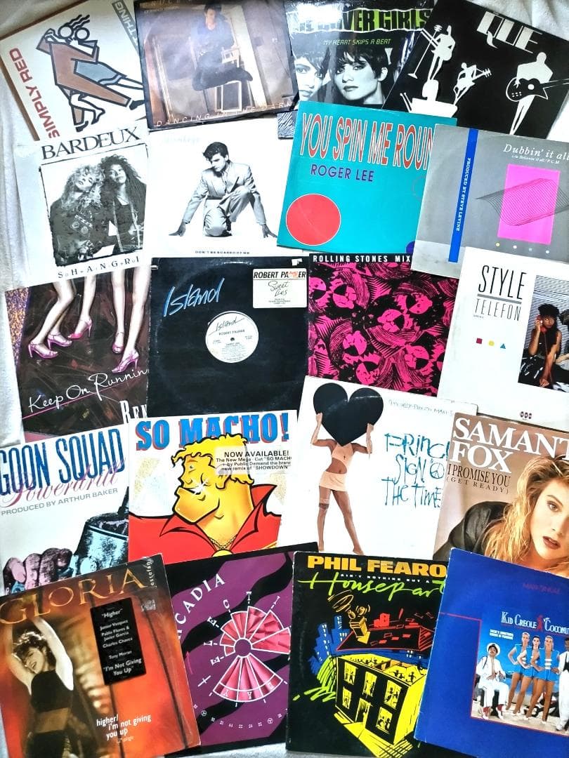 輸入盤12インチ90枚セット レコードまとめ売り Madonna, Prince