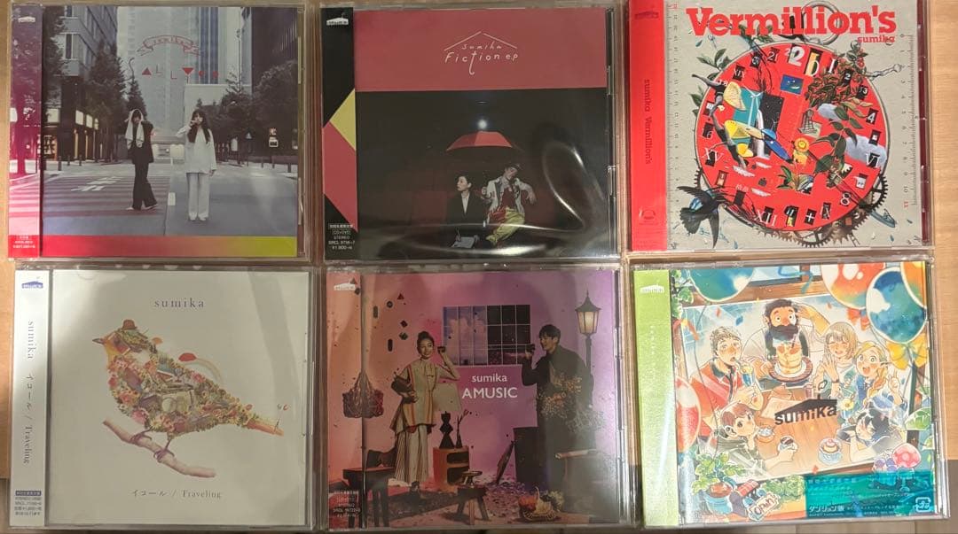 sumika CD6本セット