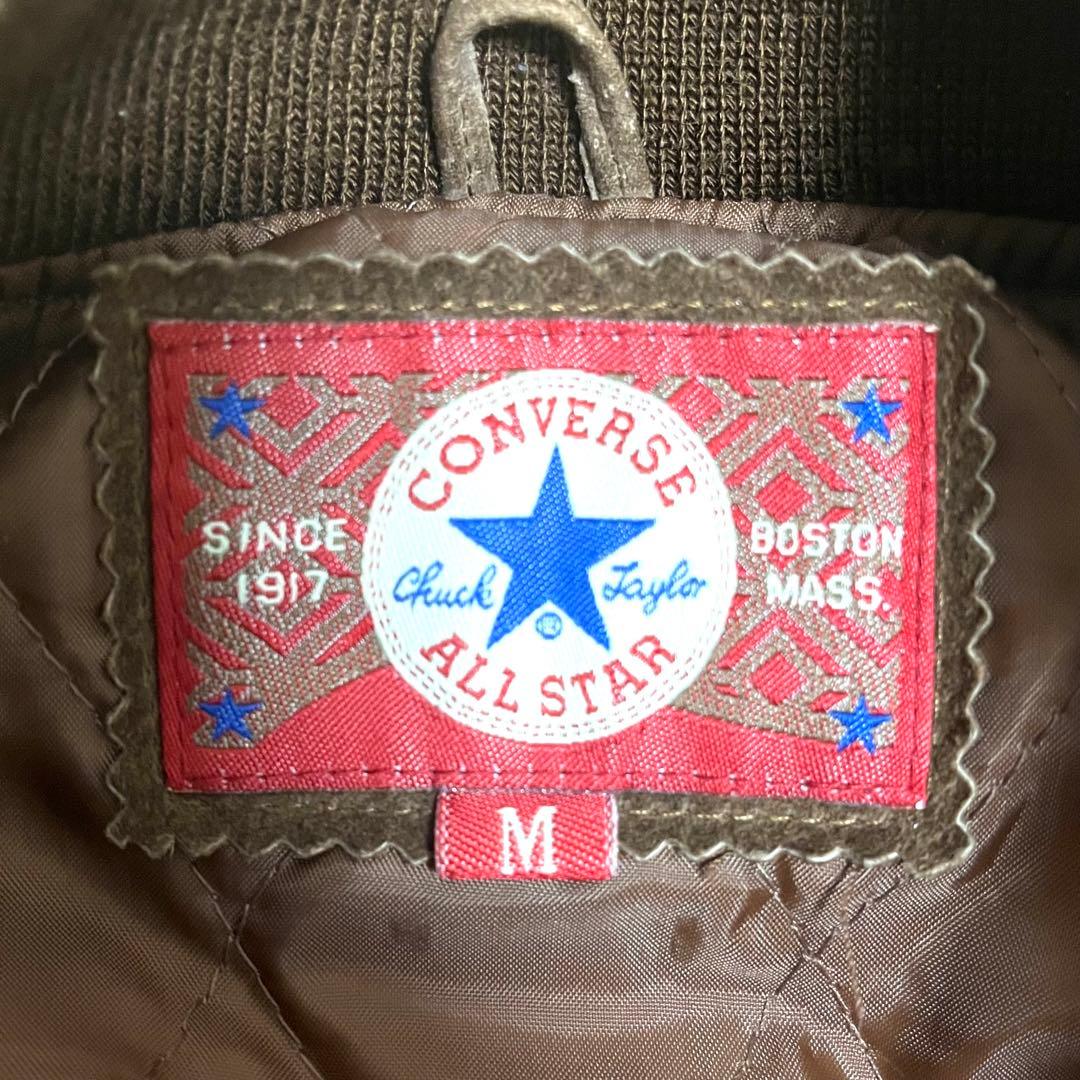 ジャケット・アウター 90s OLD converse stadium jacket leather