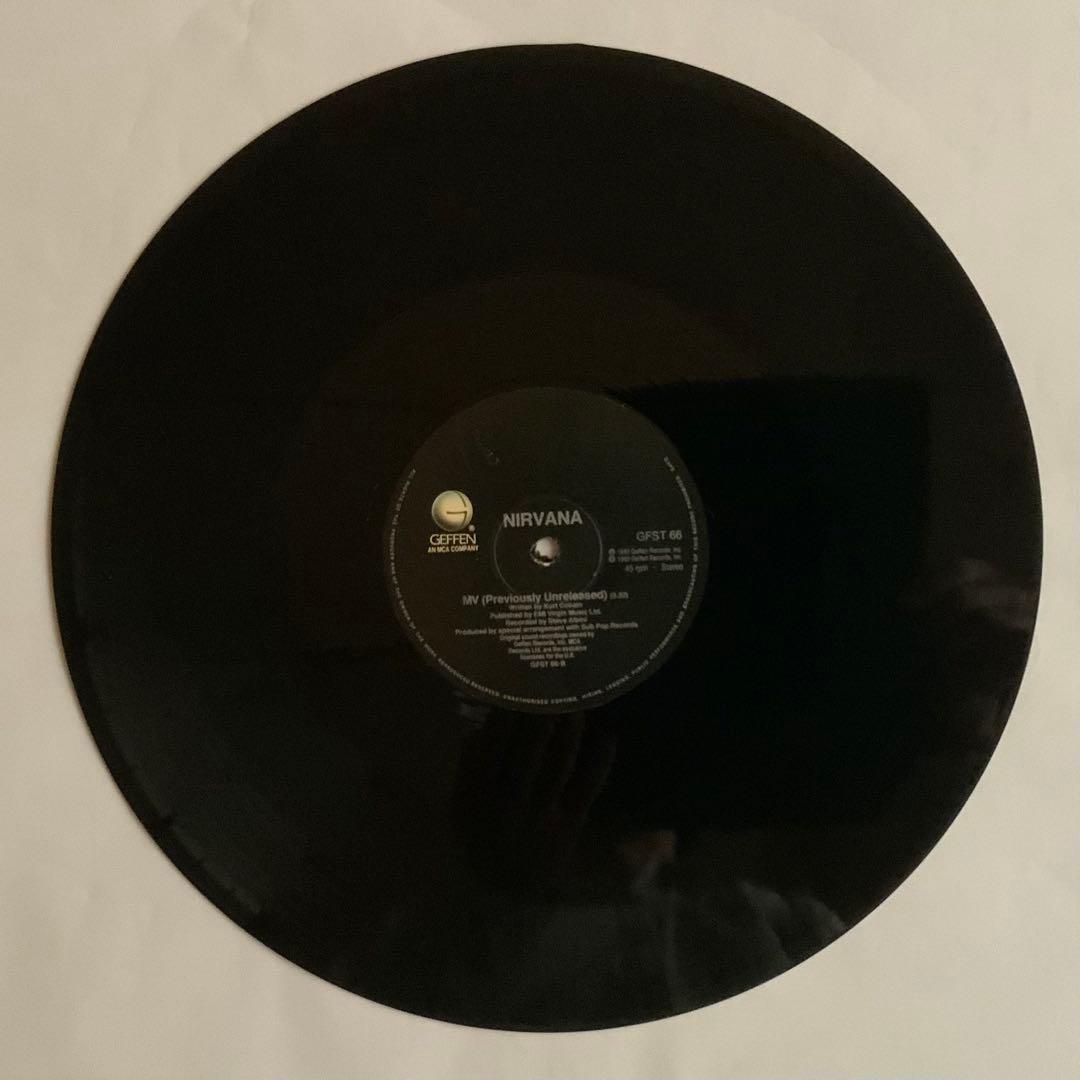 NIRVANA all apologies 12inch アートプリント2枚付