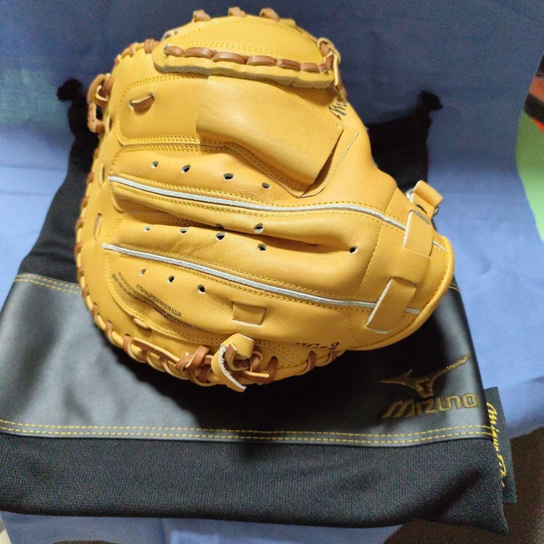 【早いもの勝ち】Mizuno Pro キャッチャーミット軟式用 ナチュラル