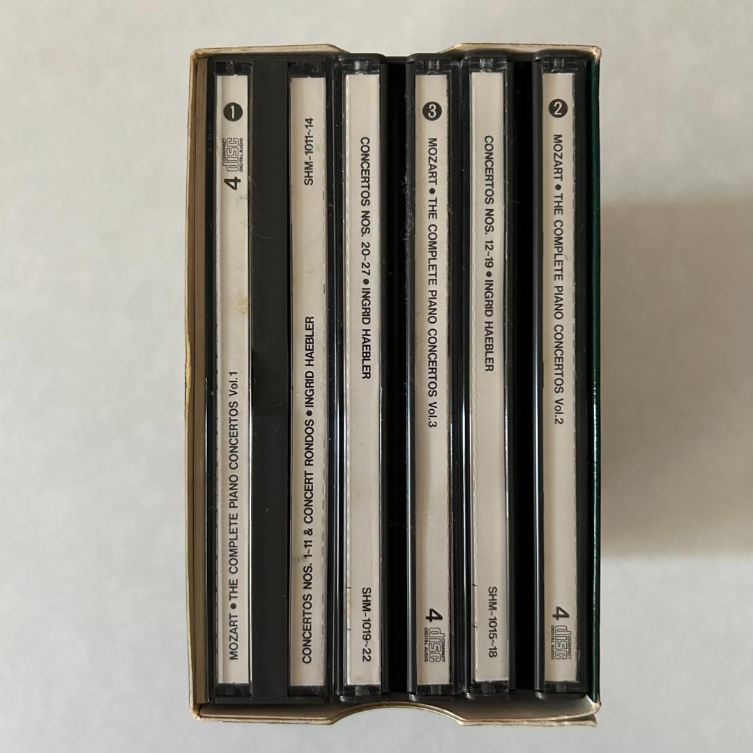 希少‼　イングリット・ヘブラー / モーツァルト : ピアノ協奏曲全集　12CD