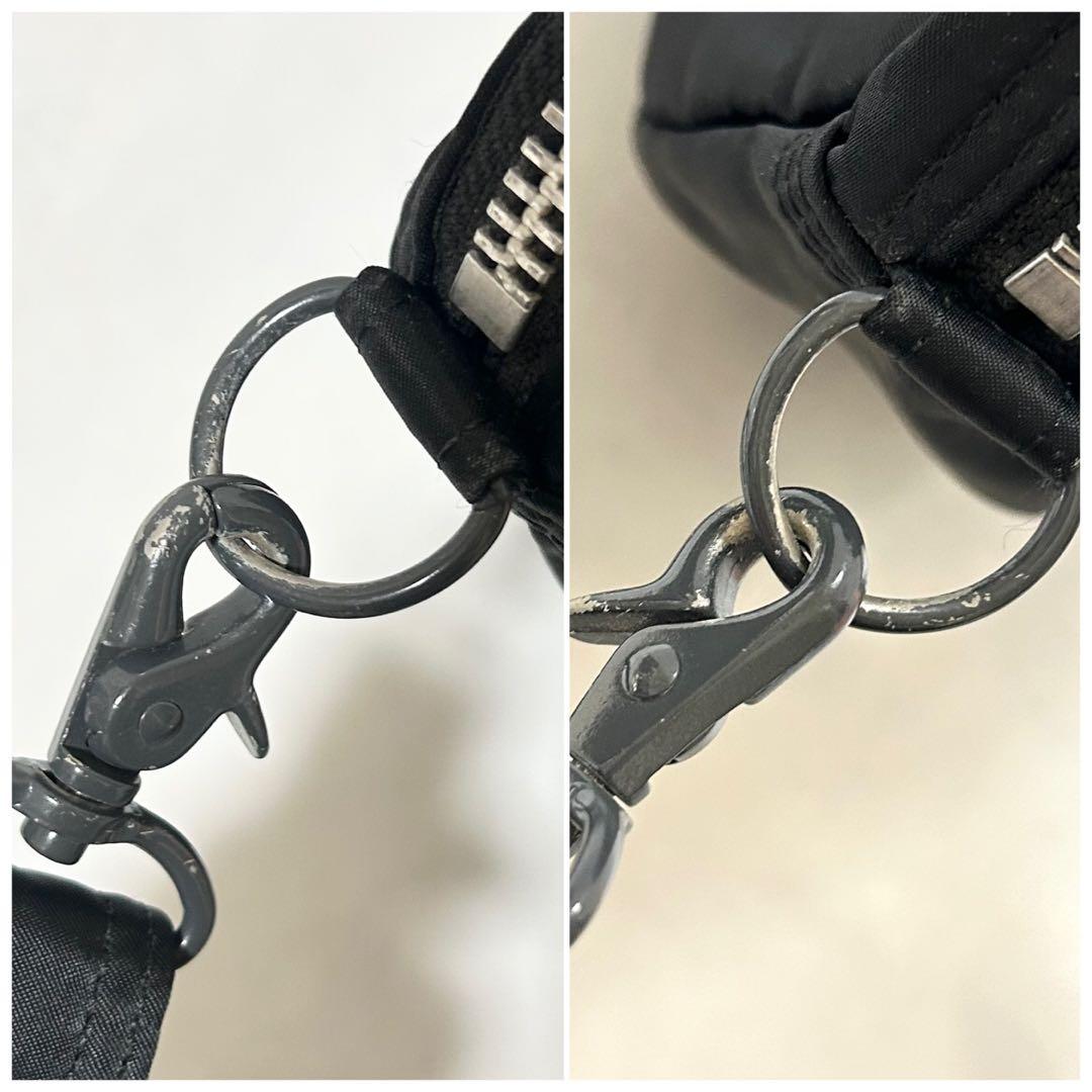 PORTER ポーター タンカー オーバル型 ハーフムーン ショルダーバッグ