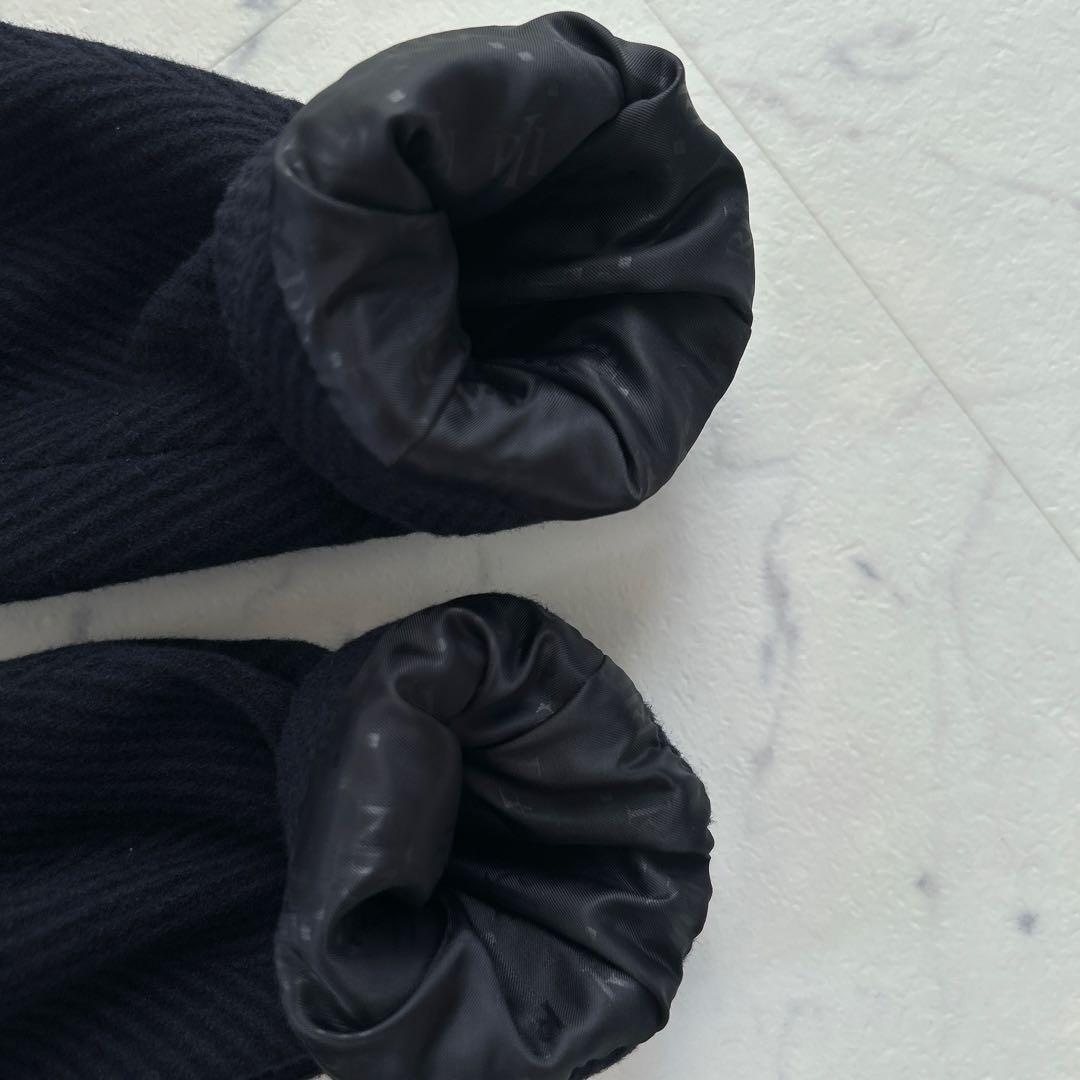 LAUREN RALPH LAUREN ヘリンボーン柄 ダブルブレスト コート