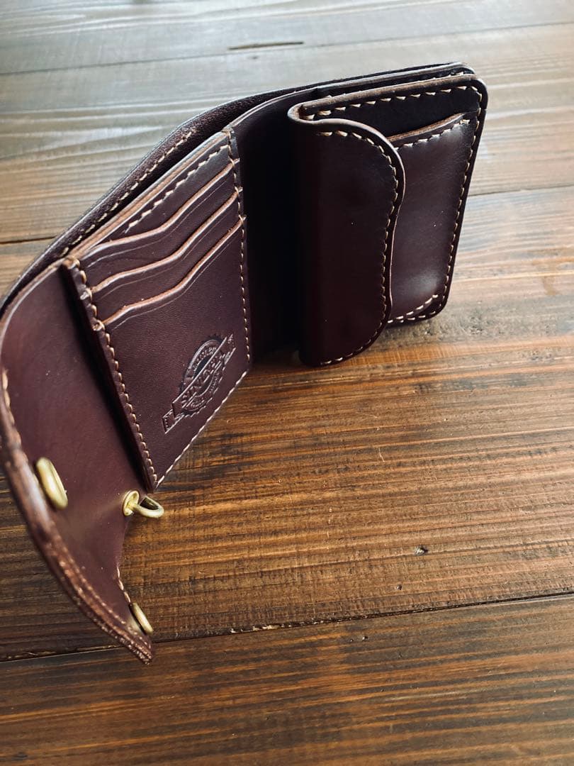 【ブルガロ】TS03-76ショートトラッカーウォレット&真鍮チェーン別売り