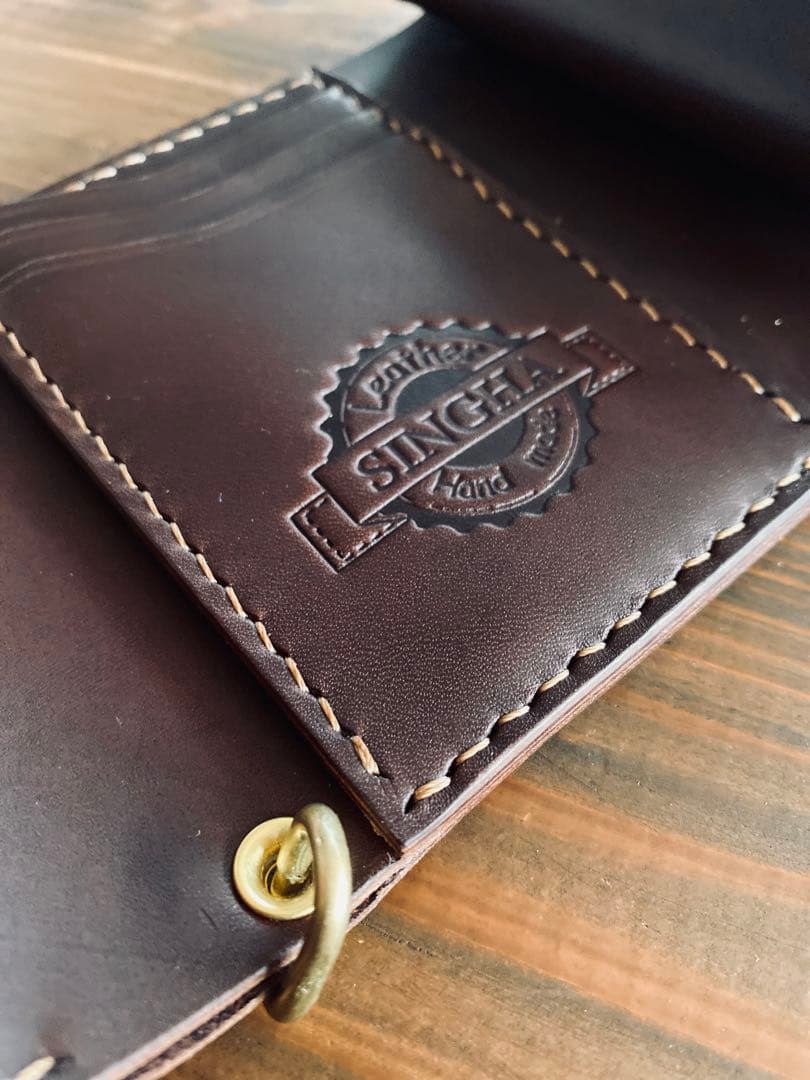 【ブルガロ】TS03-76ショートトラッカーウォレット&真鍮チェーン別売り