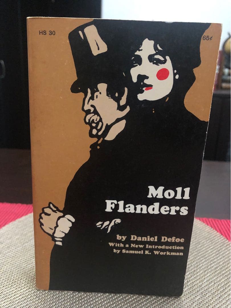 希少1962年　Moll Flanders by Daniel Defoe