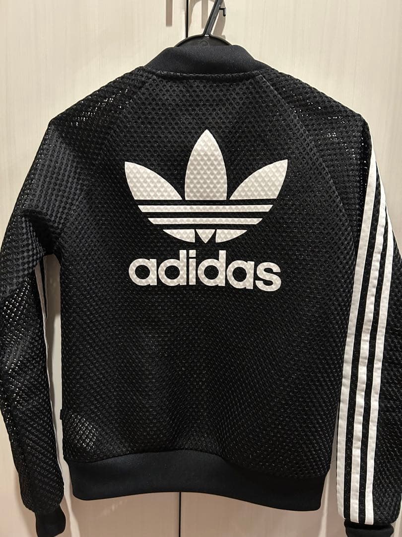 【レア】メッシュ　アディダス　トラックジャケット　クロシェ　メッシュ　ジャージ