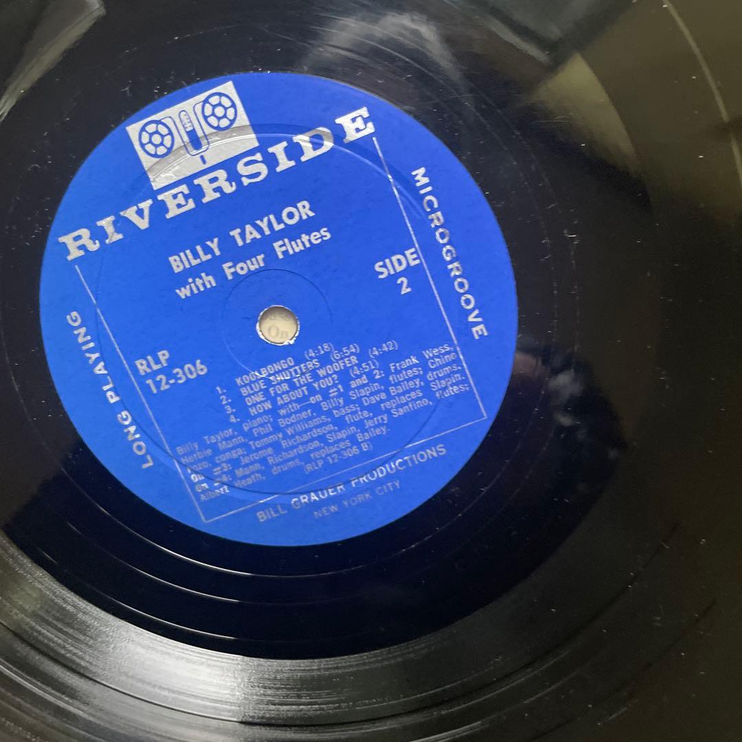 洋楽 BILLY TAYLOR with Four Flutes RLP 12-306