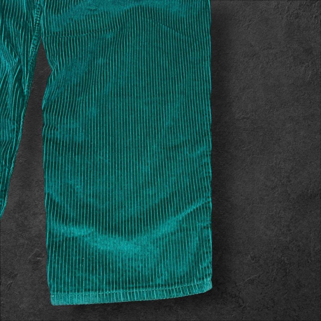 Levi’s SilverTab バギー極太コーデュロイパンツ グリーン