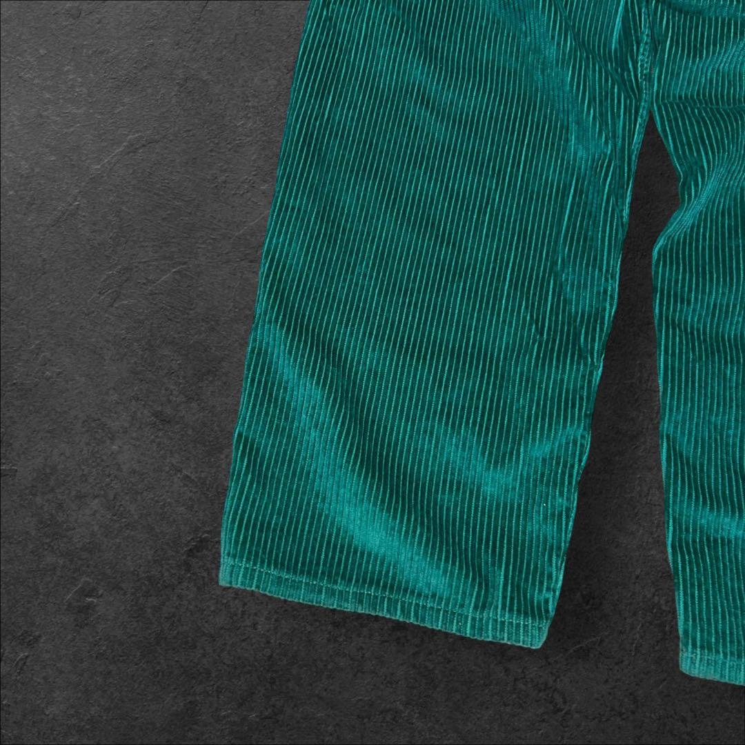 Levi’s SilverTab バギー極太コーデュロイパンツ グリーン