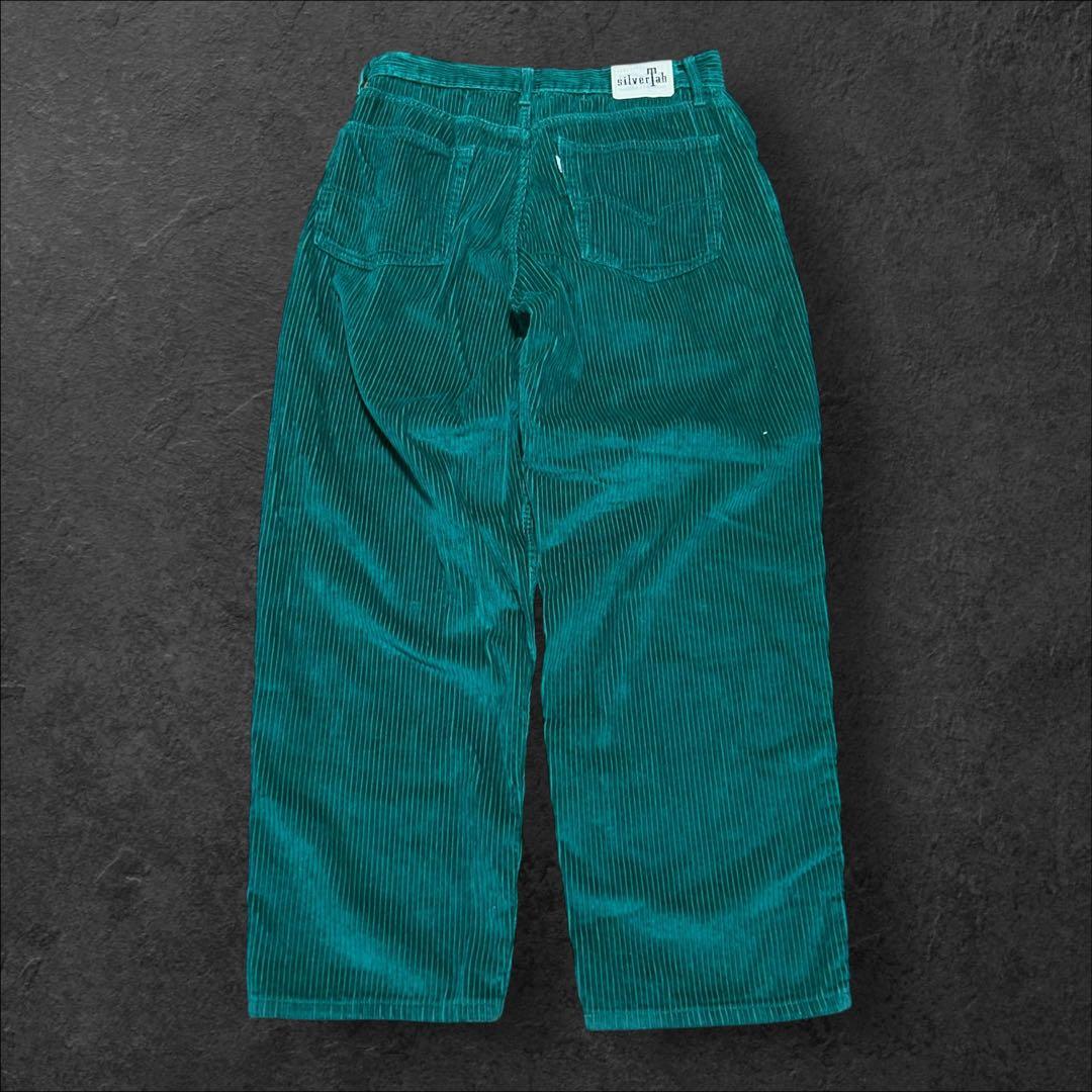 Levi’s SilverTab バギー極太コーデュロイパンツ グリーン