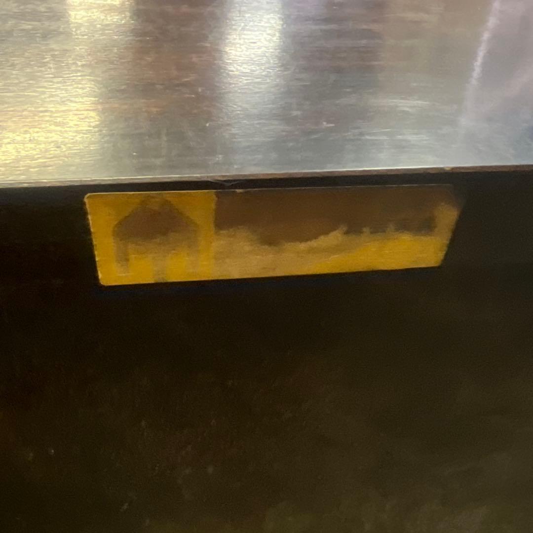 山登りで聞く音楽様 松本民芸家具 高山式座ビューロダークブラウン 文机