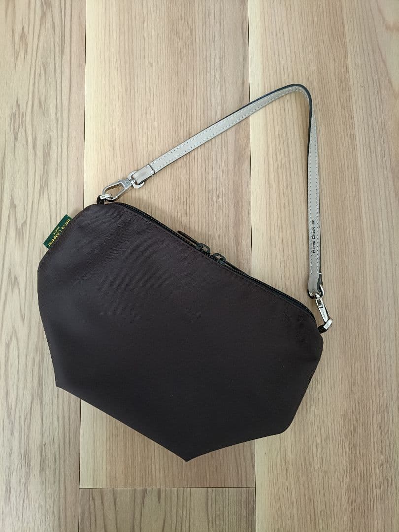 エルベシャプリエ 8786N 舟形ポーチ×1661Lストラップ