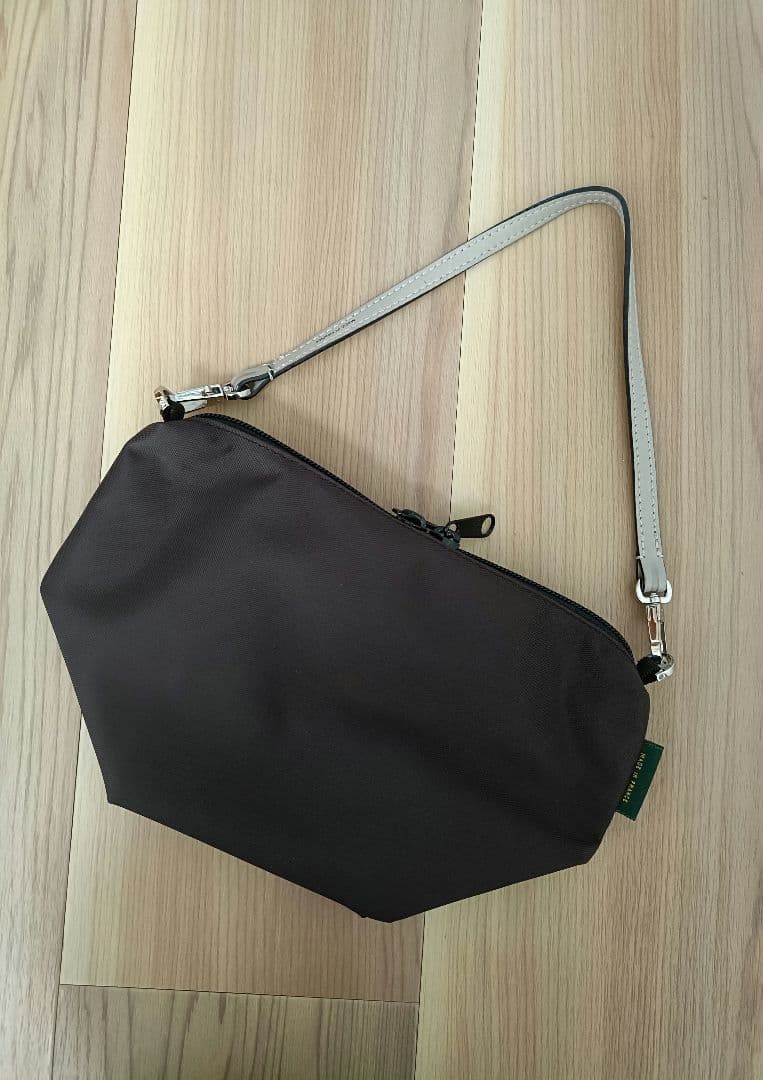 エルベシャプリエ 8786N 舟形ポーチ×1661Lストラップ