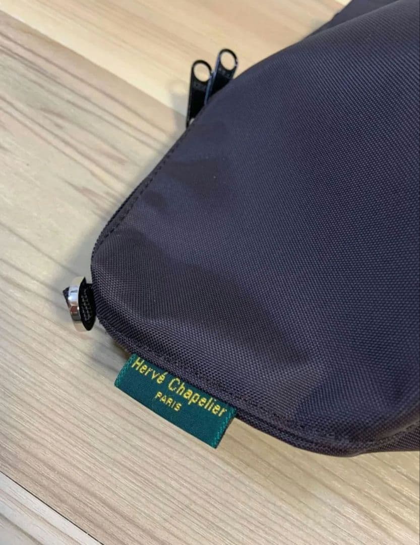 エルベシャプリエ 8786N 舟形ポーチ×1661Lストラップ