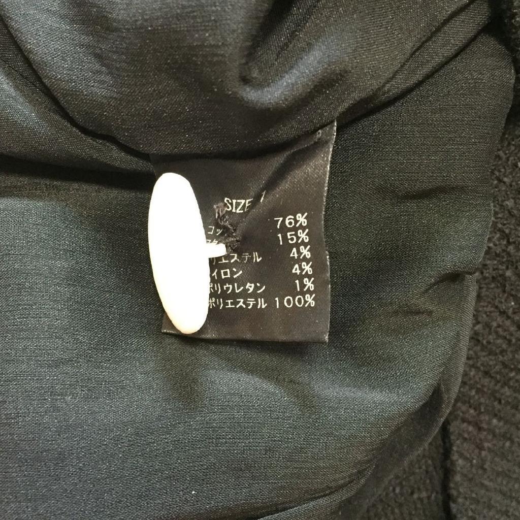 cygne　シーニュ　ダブルボタンジャケット　ブラック　S　974642