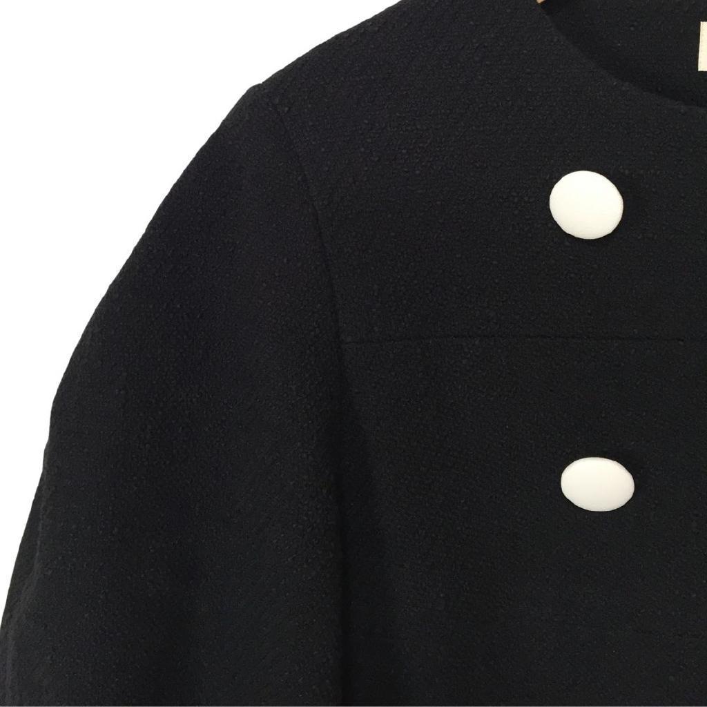 cygne　シーニュ　ダブルボタンジャケット　ブラック　S　974642