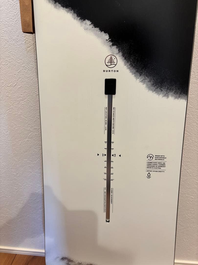 スノーボード Burton townhero 156