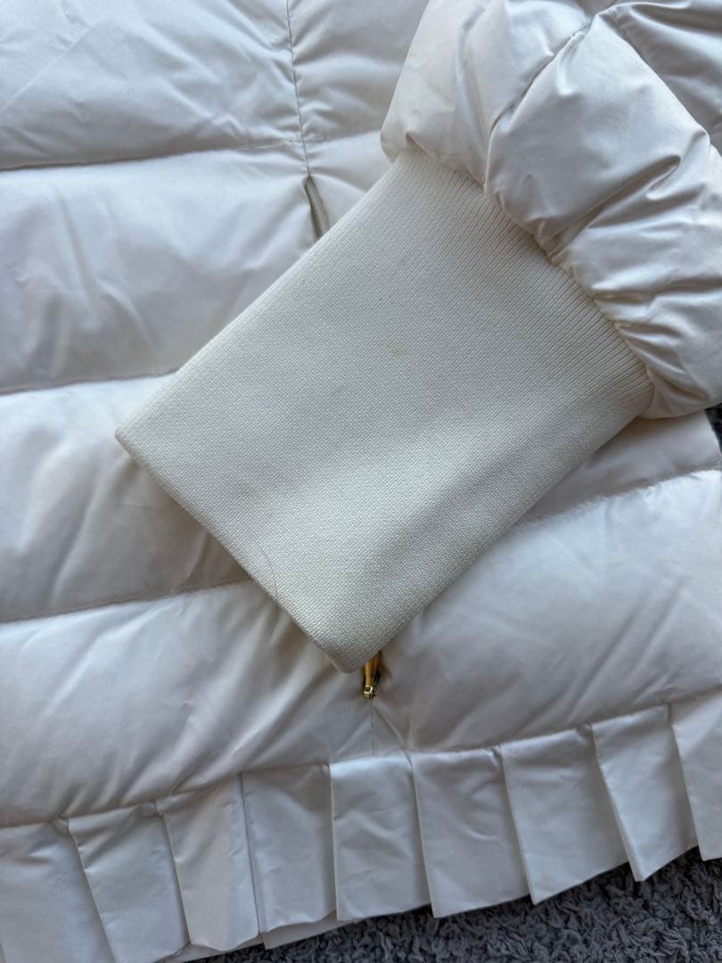 MU SPORTS MUスポーツ レディース フリルダウンジャケット