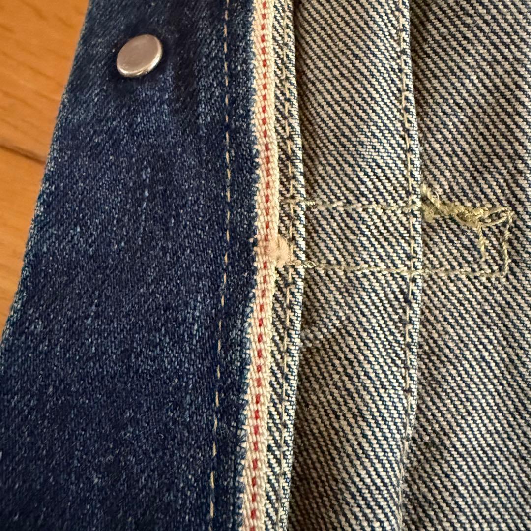 S*S様 LEVI’Sリーバイス デニムジャケット2nd 507赤耳BIGE 9