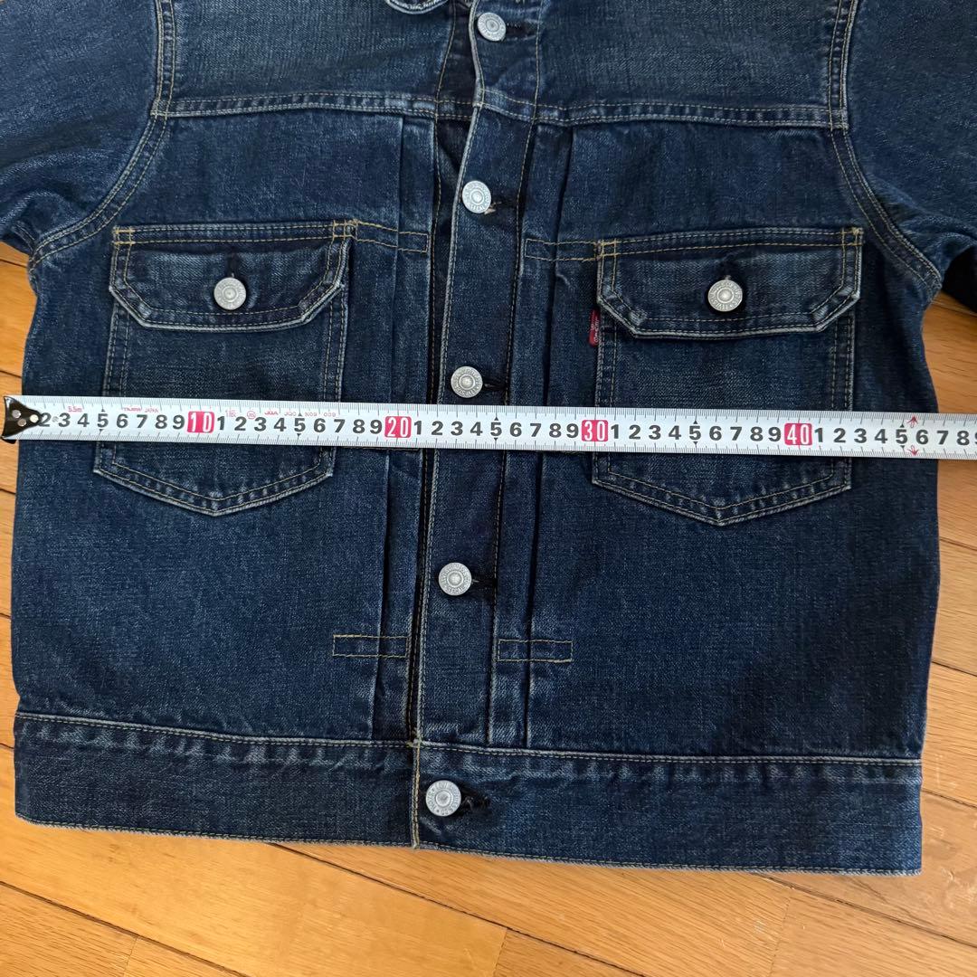 S*S様 LEVI’Sリーバイス デニムジャケット2nd 507赤耳BIGE 9
