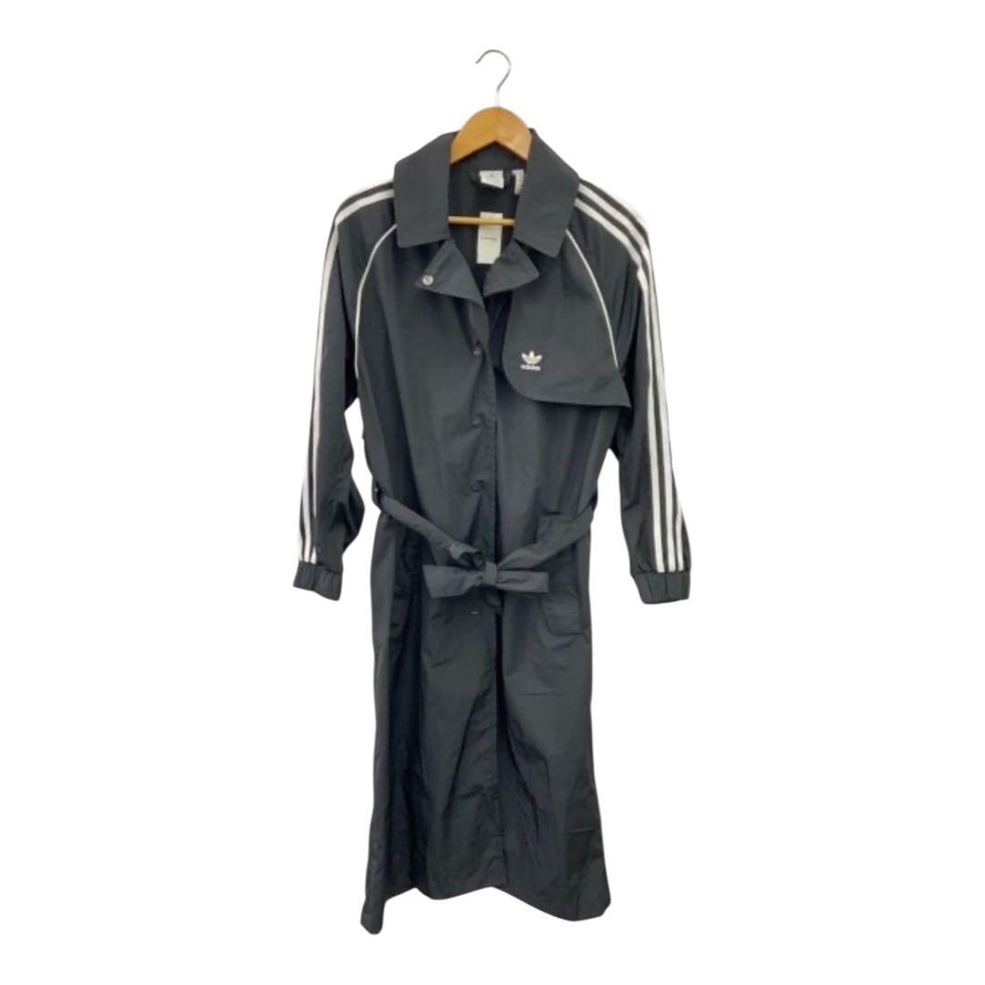 12292 adidas レディース トレンチコート Lサイズ ベルト付