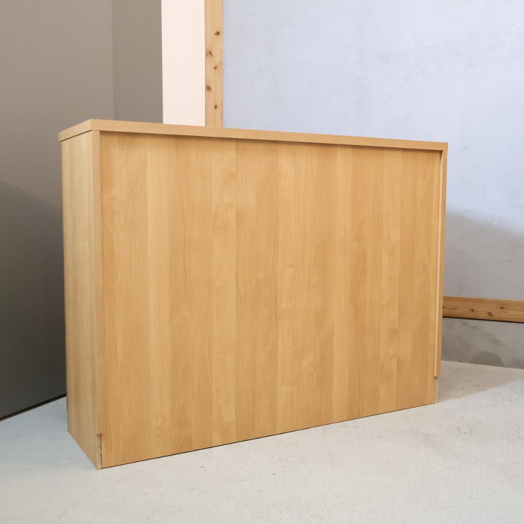 HOTTA WODDY アールデザイン ブックシェルフ アルダー材 キャビネット