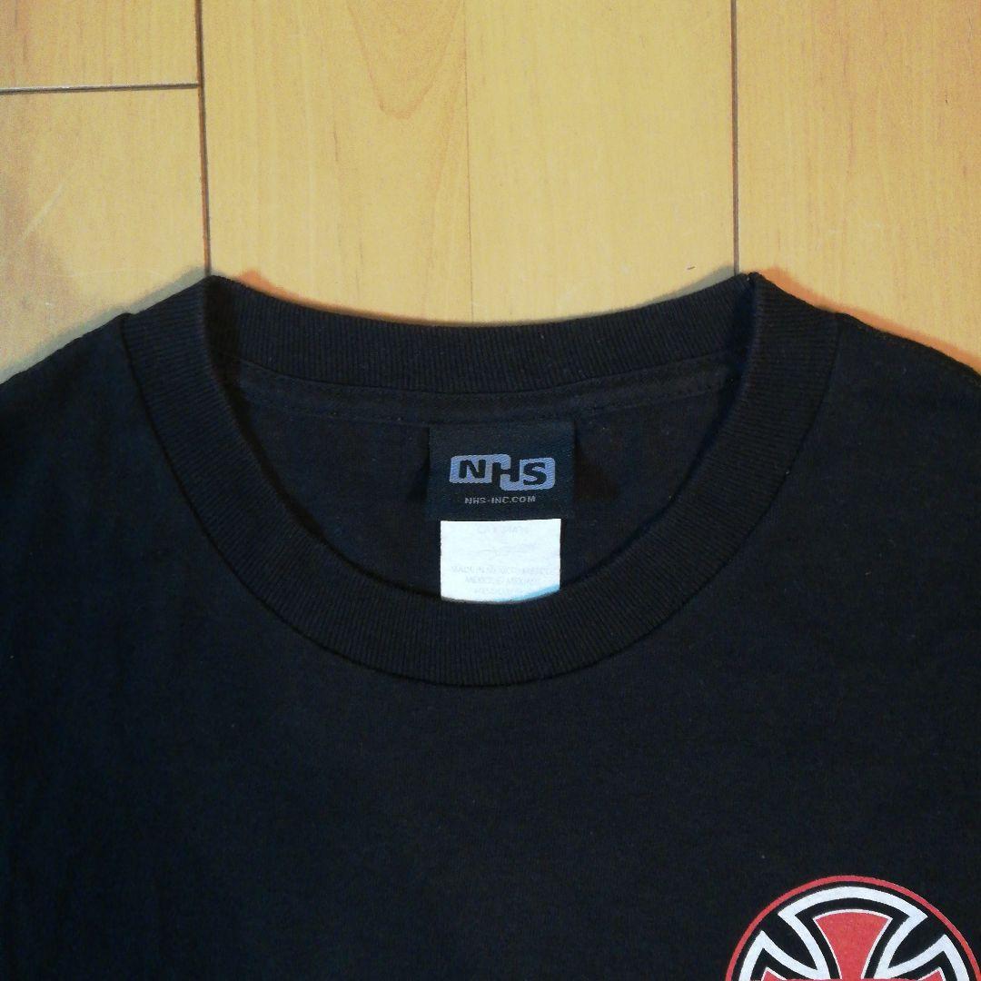 INDEPENDENT アイアンクロス 両面プリント NHSタグ 90s00s