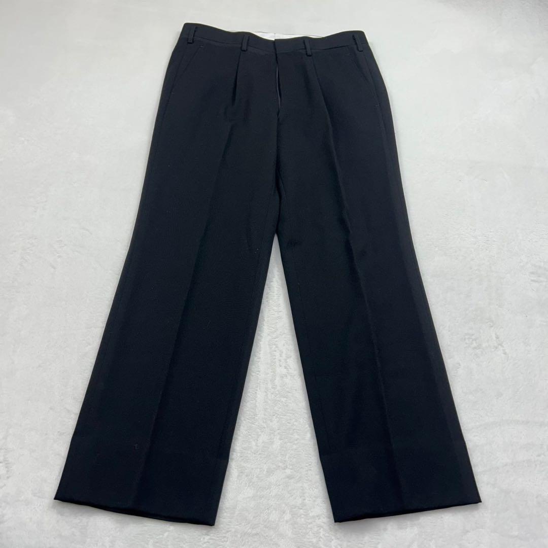 E871 M バレンシアガ ダブル 肩パッド ブラック スーツ 上下 メンズ