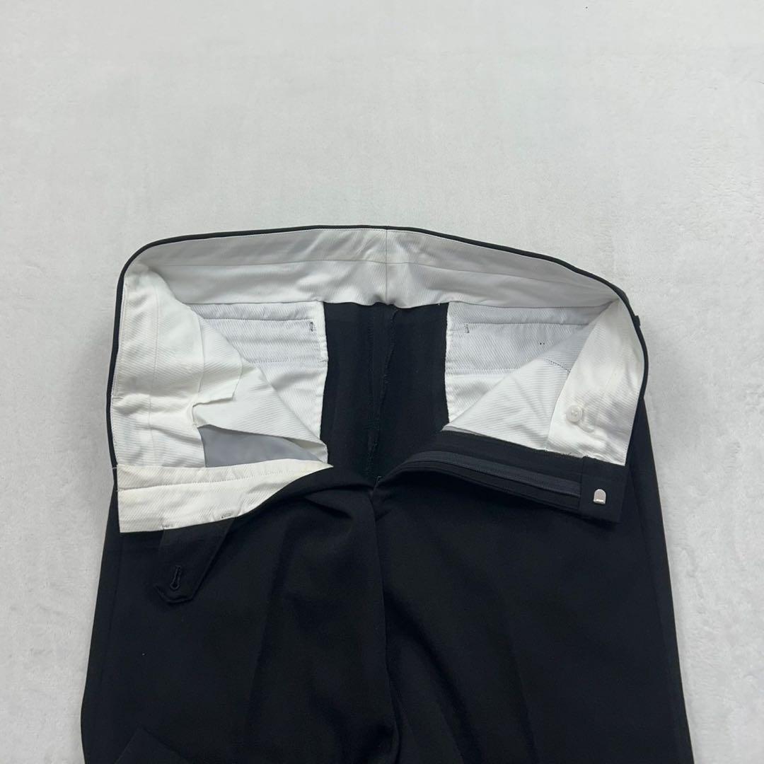 E871 M バレンシアガ ダブル 肩パッド ブラック スーツ 上下 メンズ