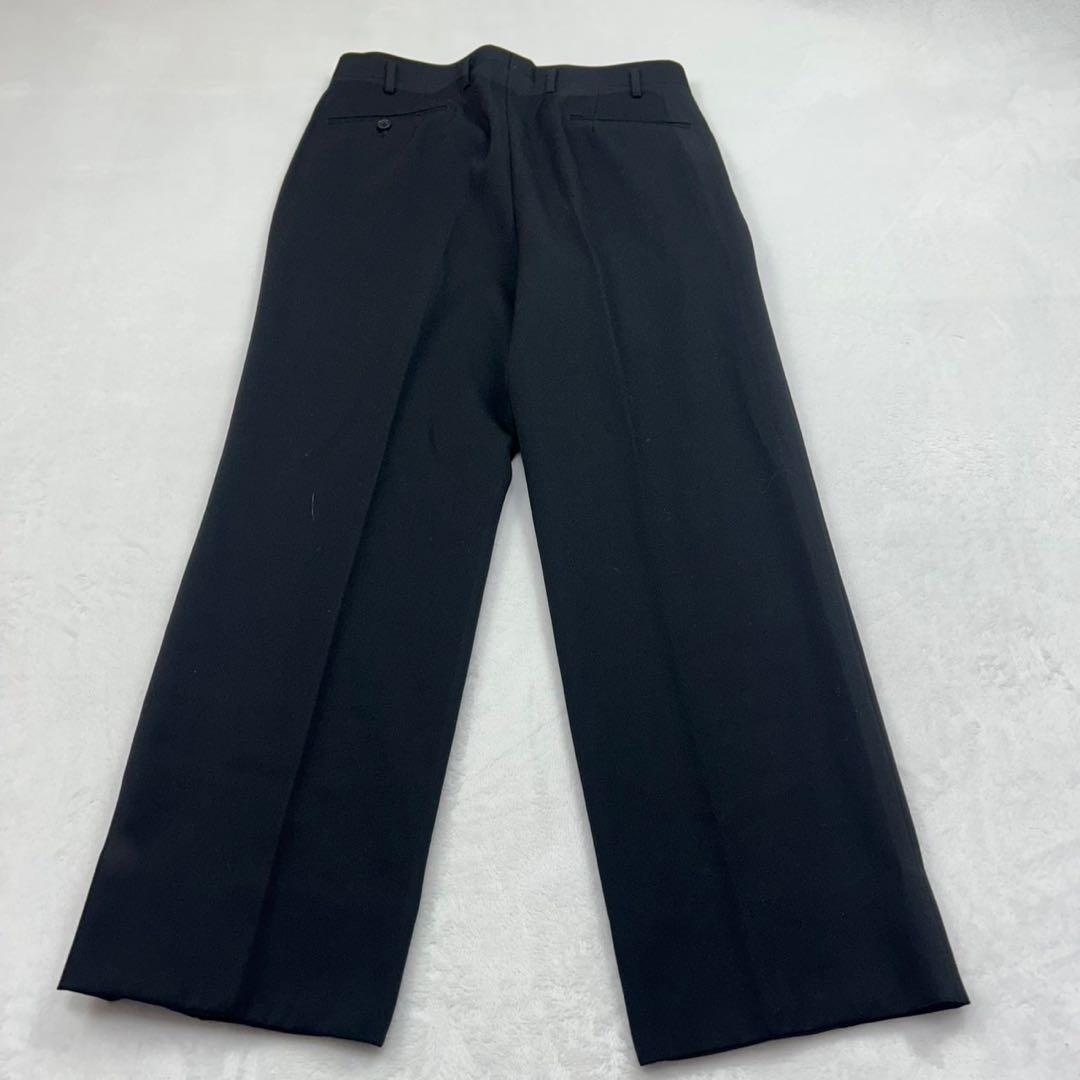 E871 M バレンシアガ ダブル 肩パッド ブラック スーツ 上下 メンズ