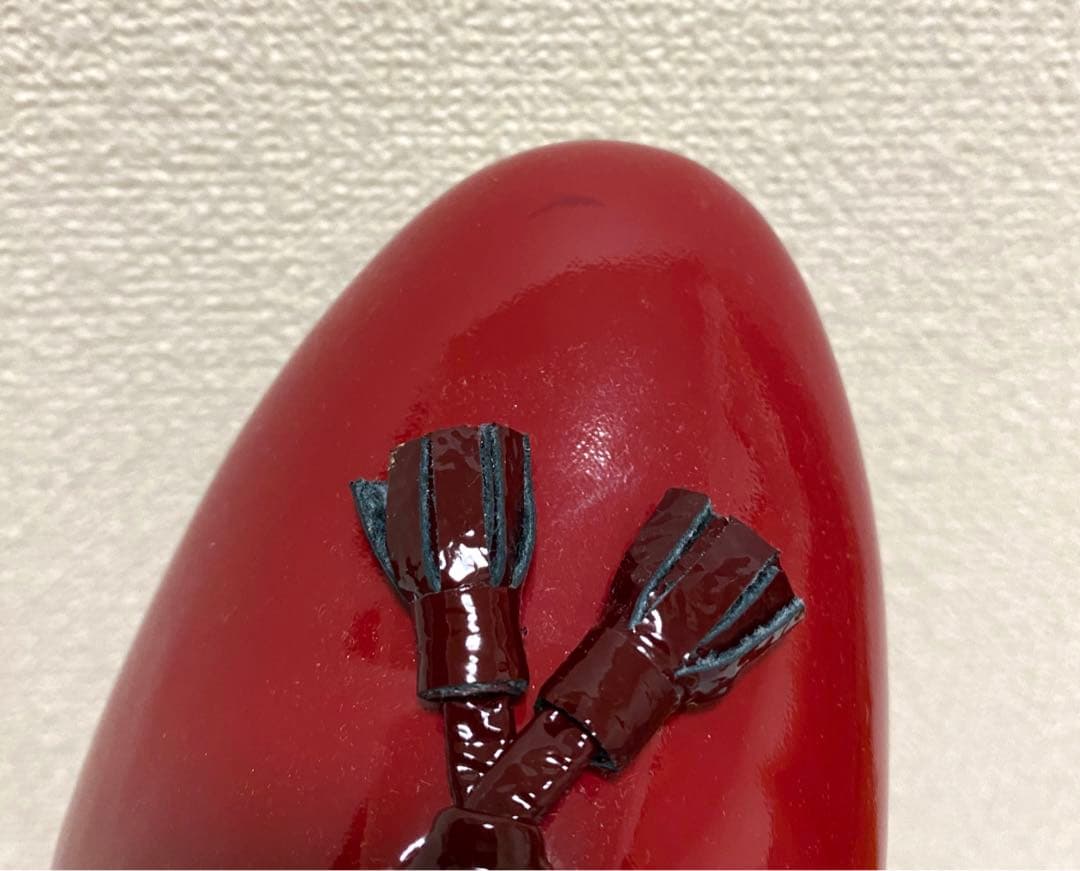 Chatelles シャテル　パンプス　レッド　39(25cm)