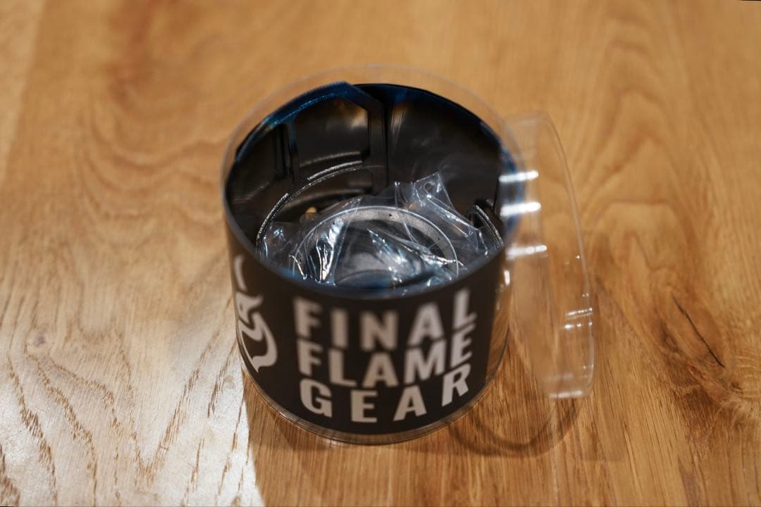 【希少】FINAL FLAME GEAR アルコールストーブ チタン五徳セット
