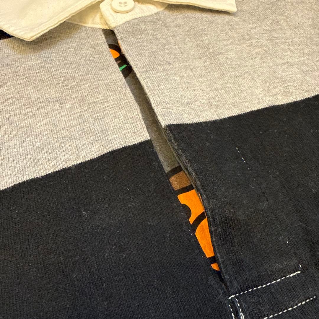 BABY MILO ストライプポロシャツ XL