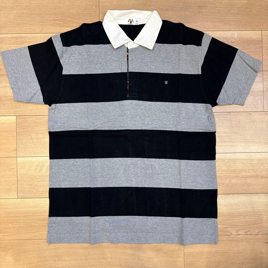 BABY MILO ストライプポロシャツ XL