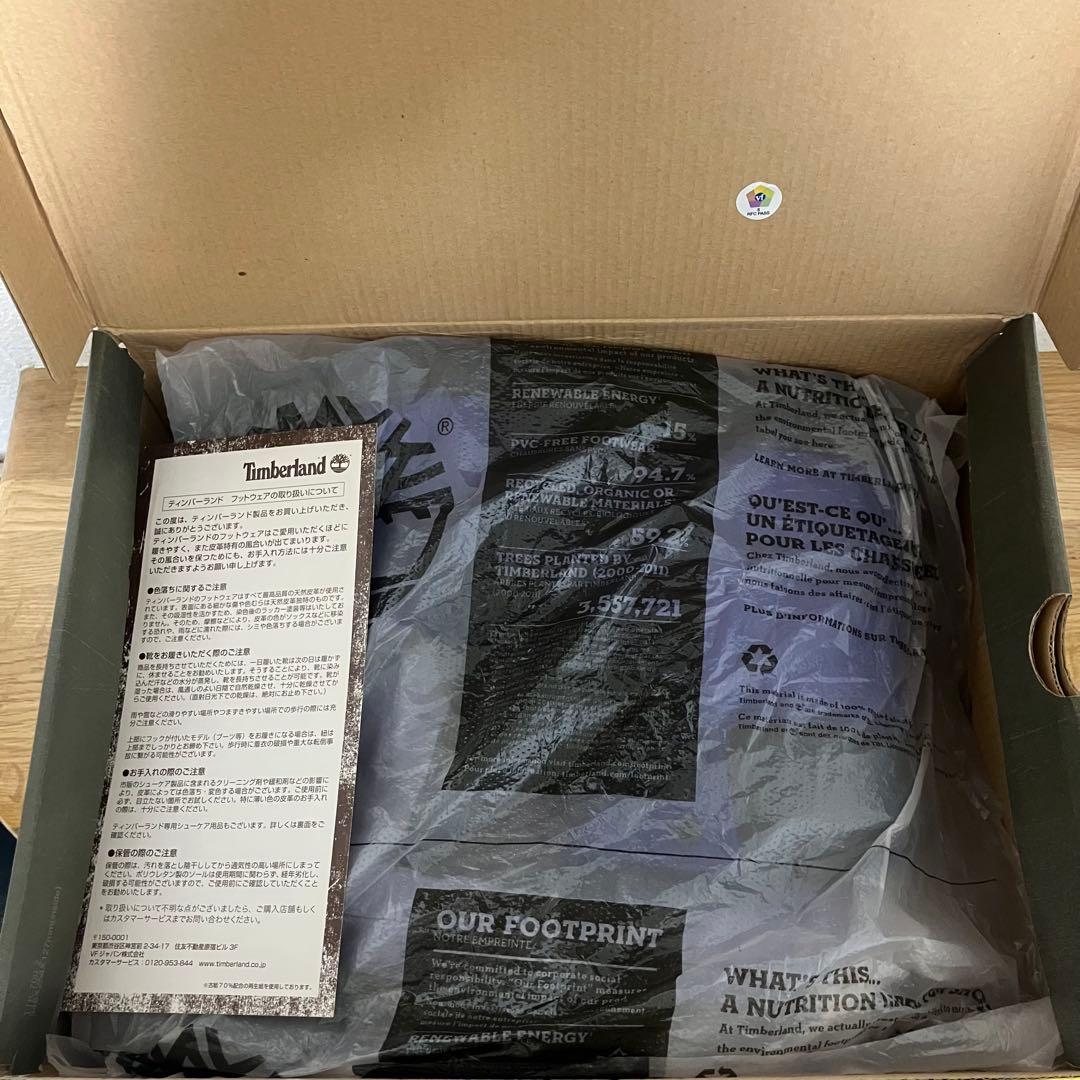 ✨新品✨　Timberland 6インチ　プレミアムブーツ 25.5cm ブルー