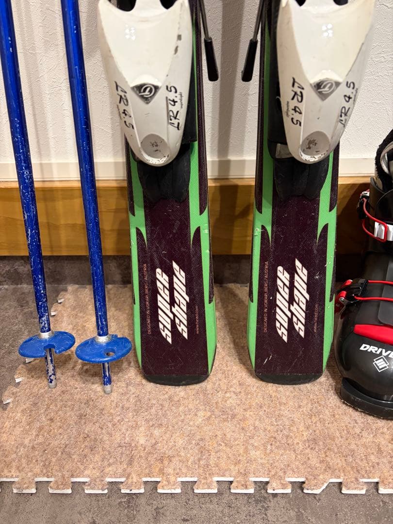 ★男の子用 4点セット メンテナンス.HOTWAX済★ salomon k2