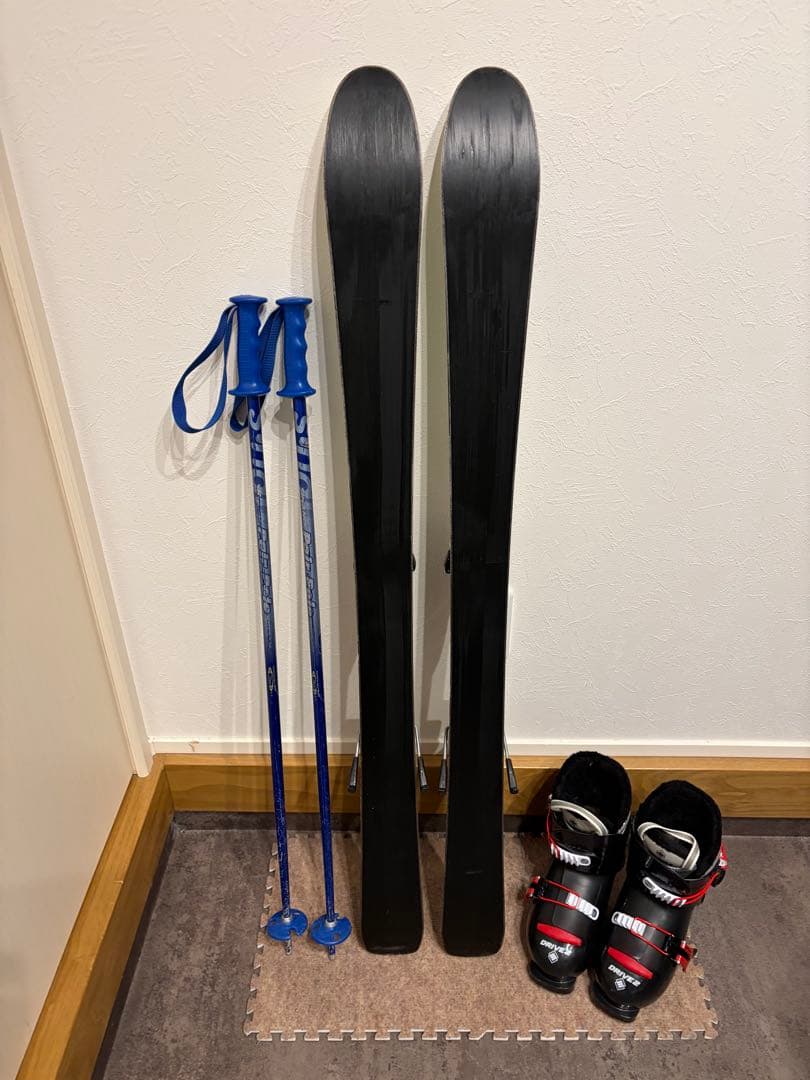 ★男の子用 4点セット メンテナンス.HOTWAX済★ salomon k2