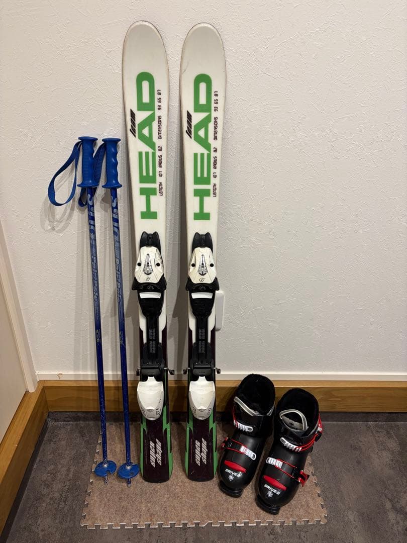 ★男の子用 4点セット メンテナンス.HOTWAX済★ salomon k2