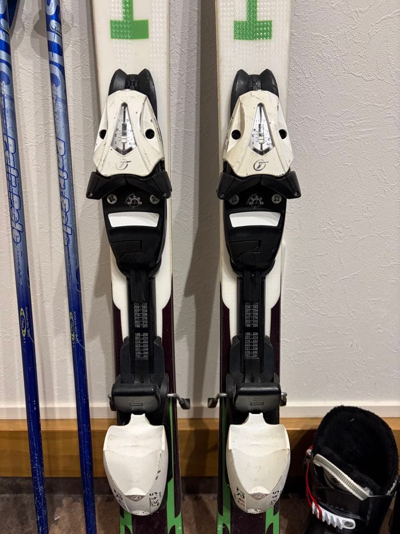 ★男の子用 4点セット メンテナンス.HOTWAX済★ salomon k2