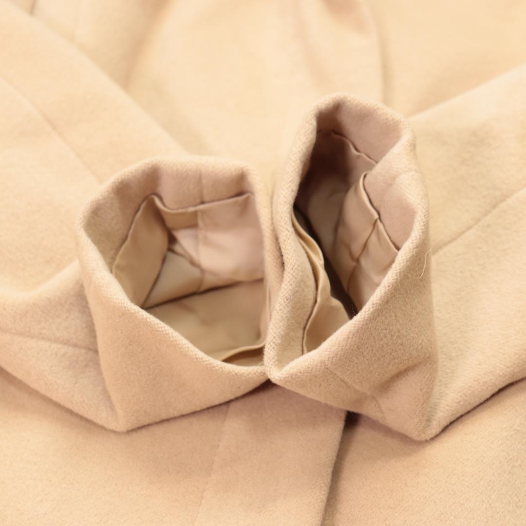 アンゴラ混バーバリー✨ジャケット　ショートコート　ノバチェック ホースロゴ　比翼