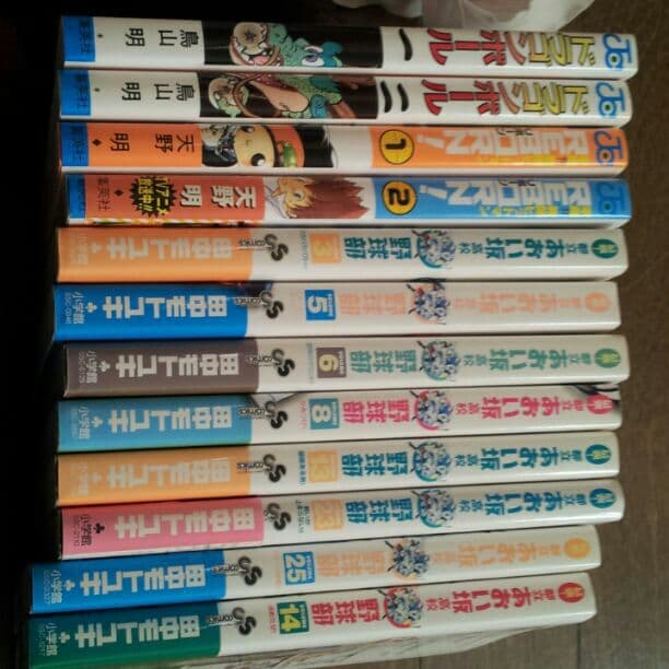 あおい坂、リボーン、ドラゴンボール