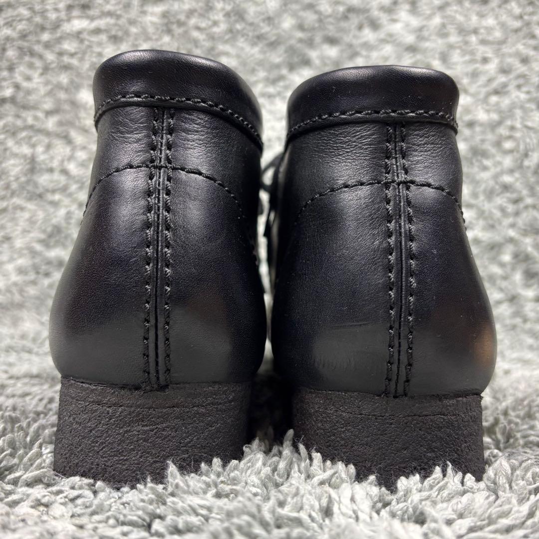 ✨極美品✨クラークス Clarks ワラビー オールレザー【25.5】ブラック