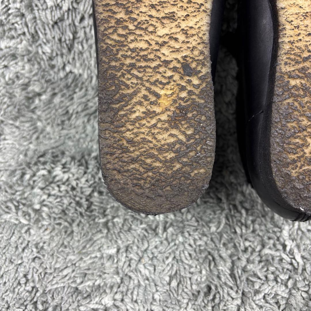 ✨極美品✨クラークス Clarks ワラビー オールレザー【25.5】ブラック