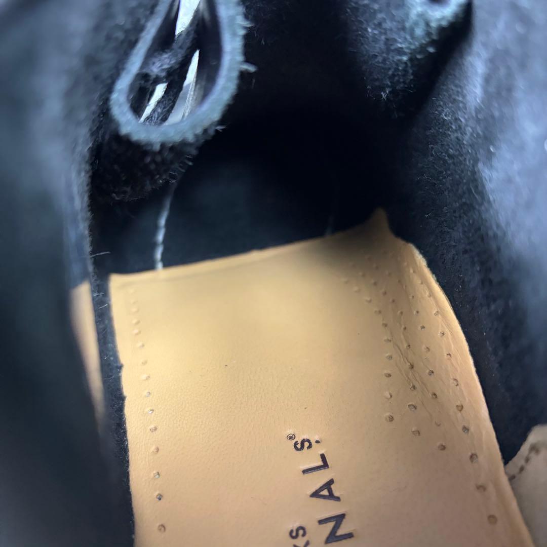 ✨極美品✨クラークス Clarks ワラビー オールレザー【25.5】ブラック