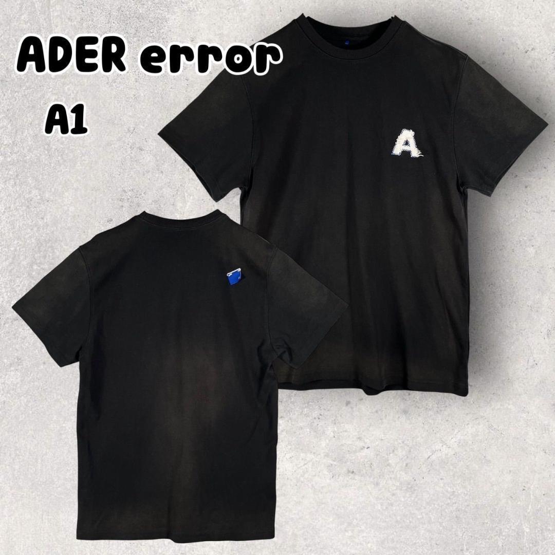 ADER ERRAR アーダーエラー 半袖 Tシャツ A1 M相当 ブラック